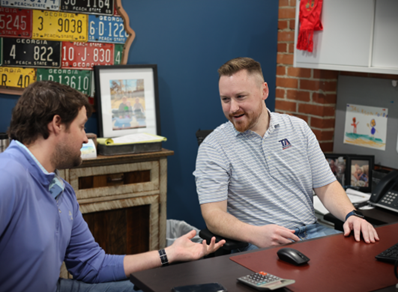 One-on-one interactions with each of my team members to help guide them.